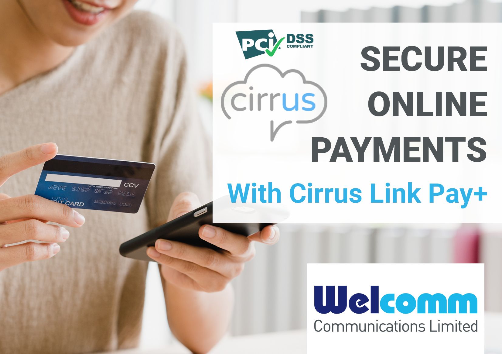 Secure Online Payments with Cirrus Link Pay+